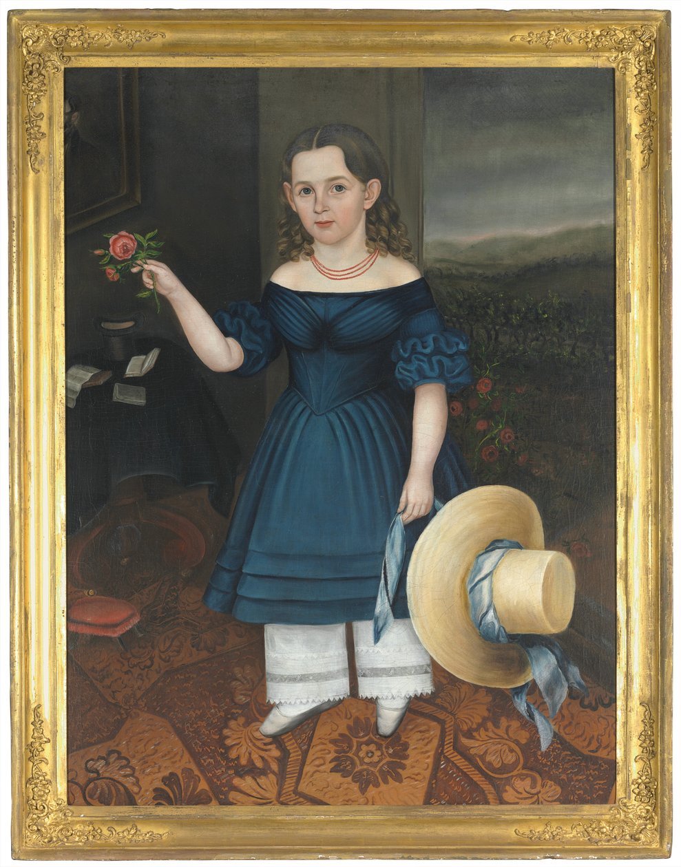 Portræt af Martha Otis Bullock af Joseph Whiting Stock