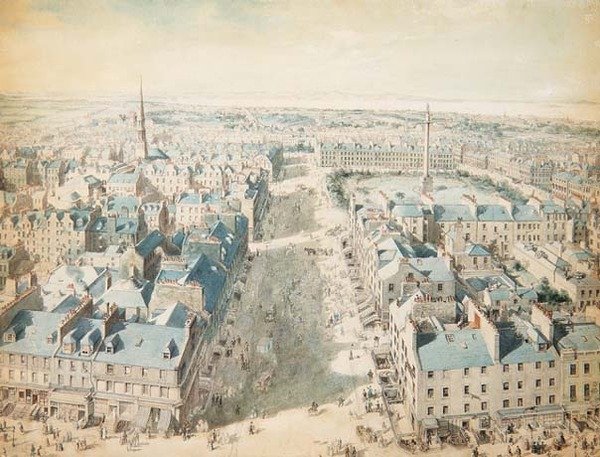 North View fra Scott Monument, 14.45 15. september af Joseph Woodfall Ebsworth