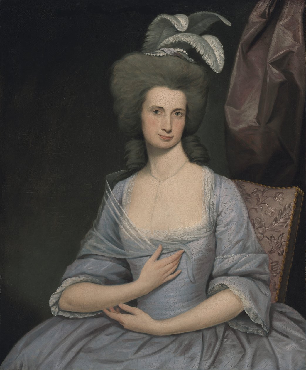 Elizabeth Stevens Carle, ca. 1783-84 af Joseph Wright