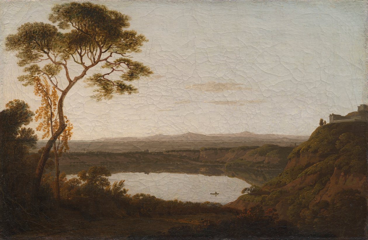 Albanosøen af Joseph Wright of Derby