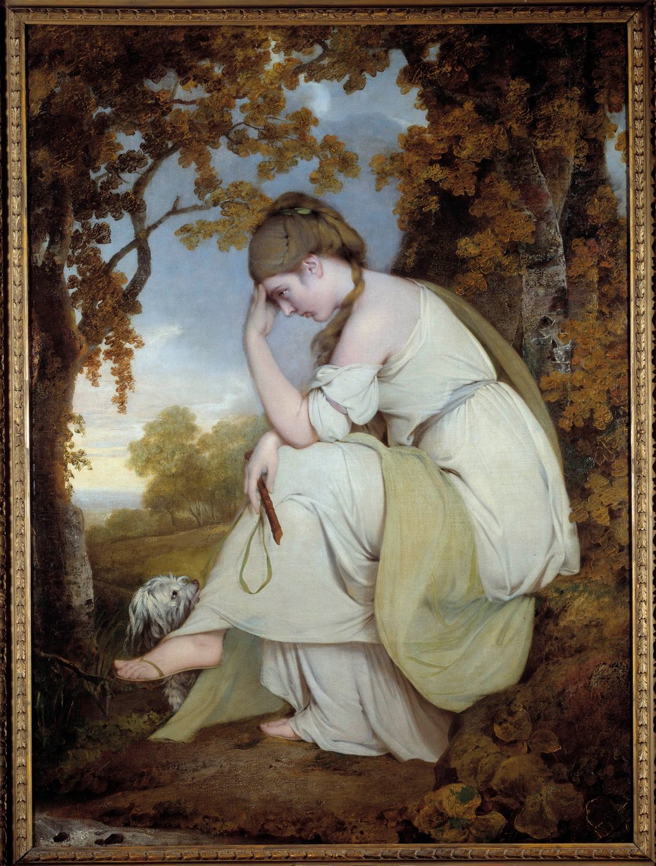 Maria-maleri af Joseph Wright fra Derby (1734-1797) af Joseph Wright of Derby
