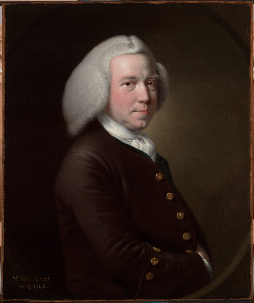 Portræt af Mr. William Chase, Sr. af Joseph Wright of Derby