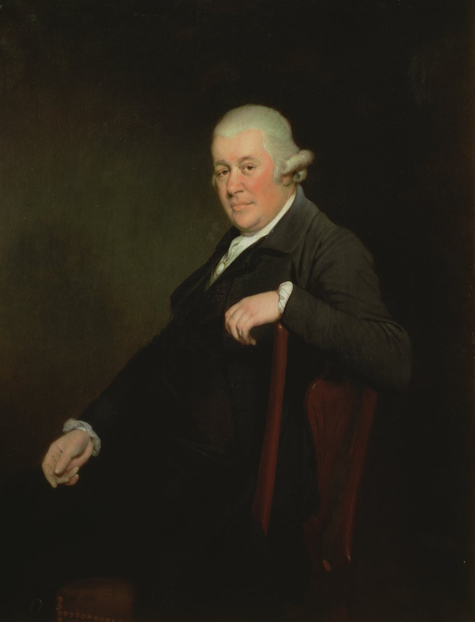 Pastor Basil Bury Beridge (173738-1808), ca. 1785 af Joseph Wright of Derby