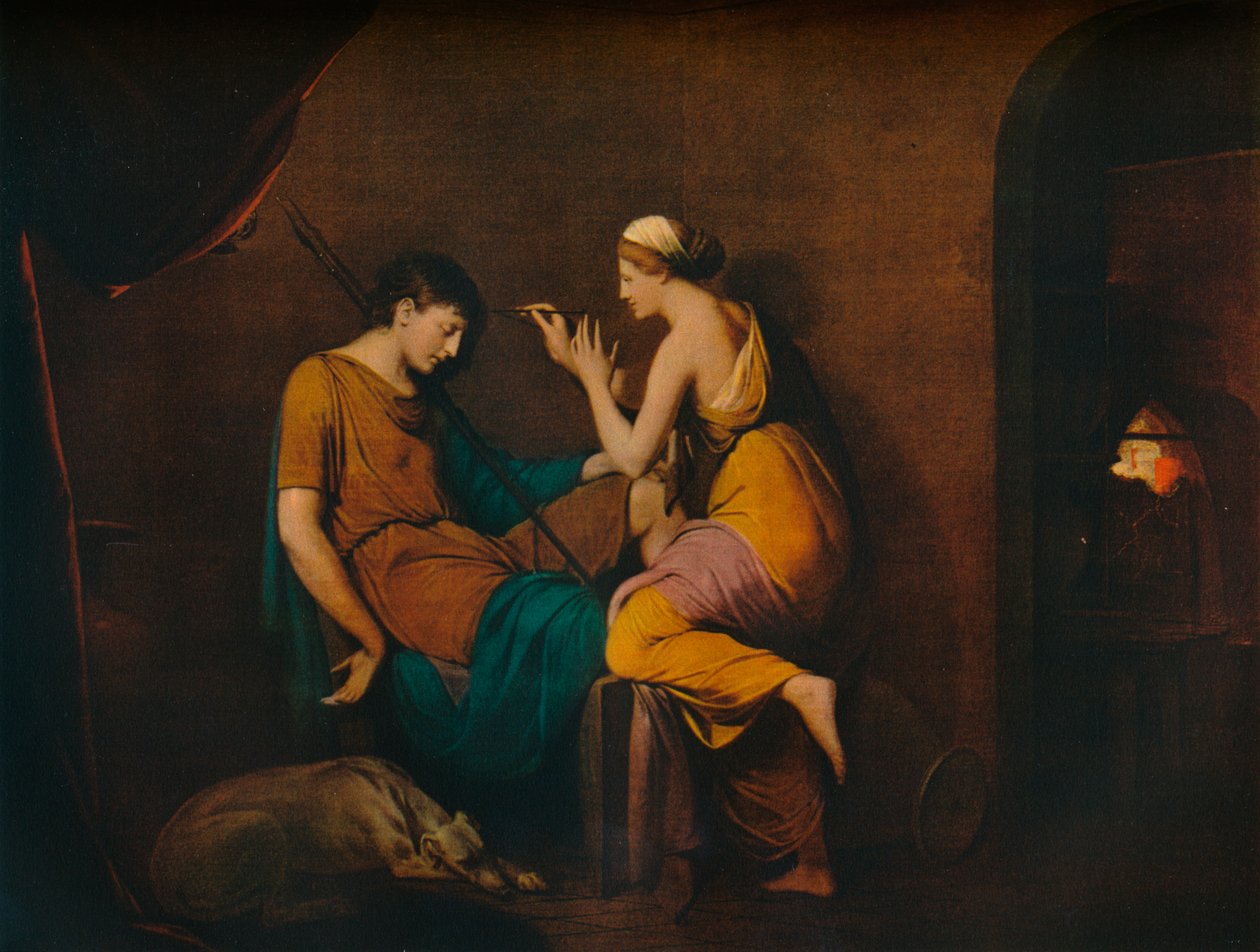 Den korintiske tjenestepige, 1782-1784, 1930. af Joseph Wright of Derby