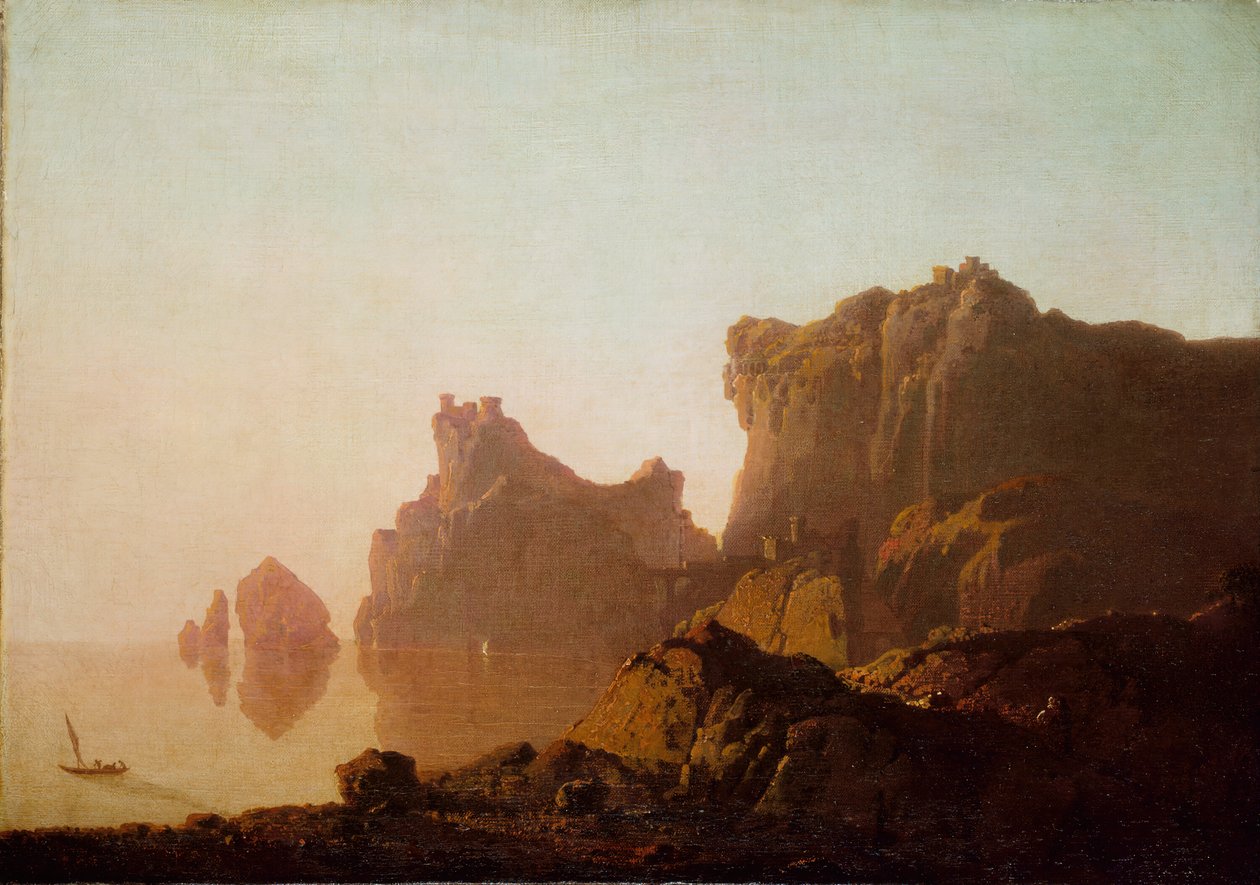 Salerno-bugten, 178385. af Joseph Wright of Derby