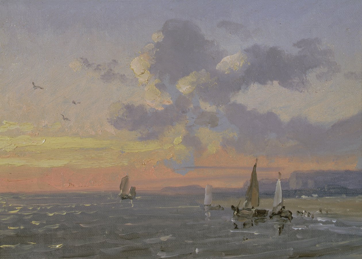 Havudsigt, Solnedgang af Josephine Bowes