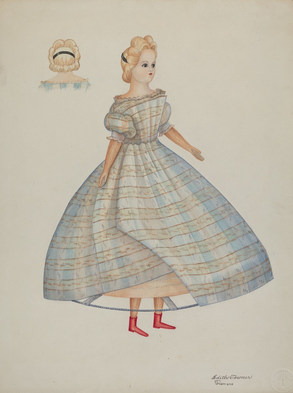 Dukke - Nellie Bates, ca. 1937 af Josephine C. Romano
