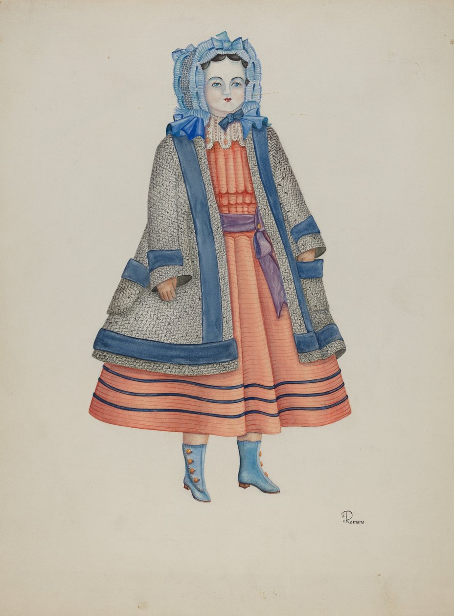 Dukke - "Rose Bates" af Josephine C. Romano