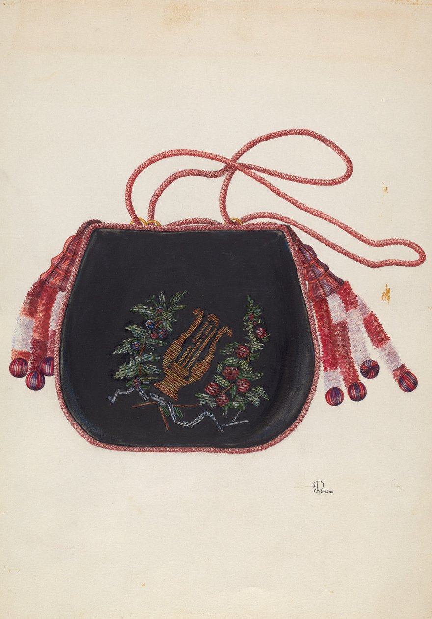 Håndtaske, ca. 1938. af Josephine C. Romano