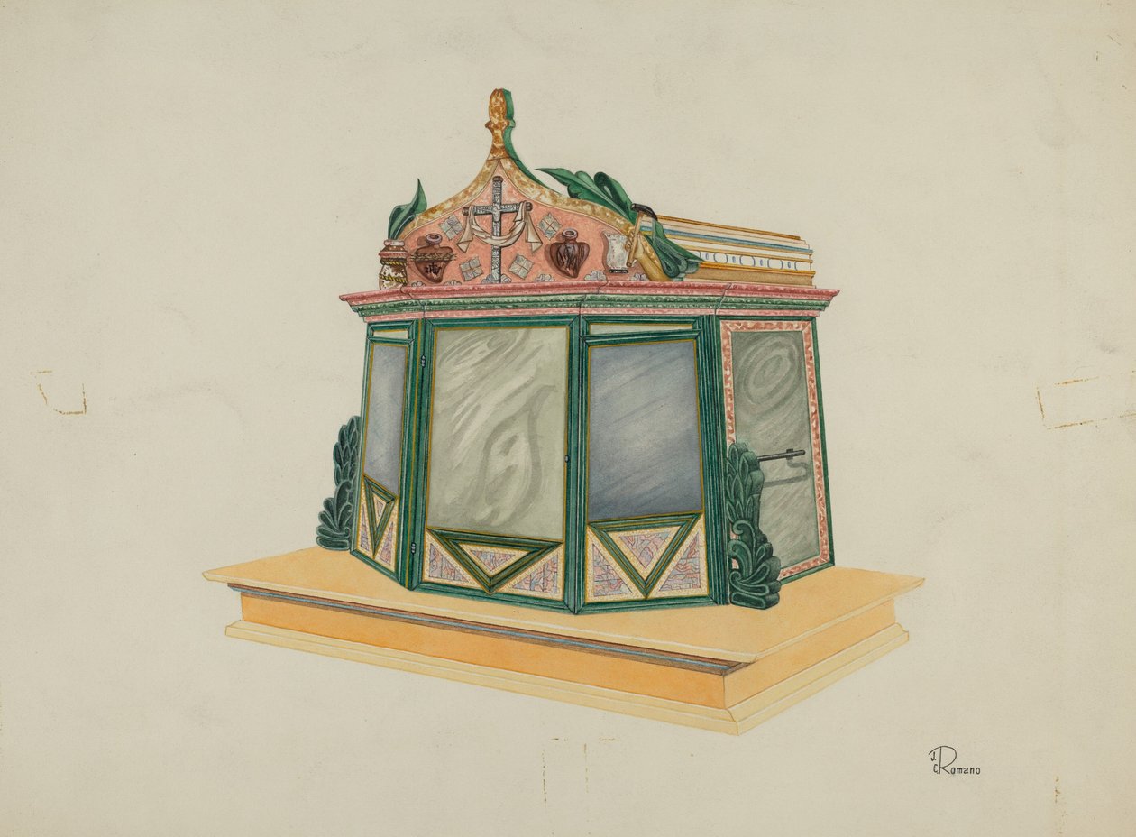 Tabernakel, ca. 1939. af Josephine C. Romano