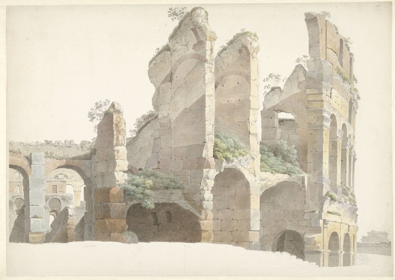 Colosseum i Rom af Josephus Augustus Knip