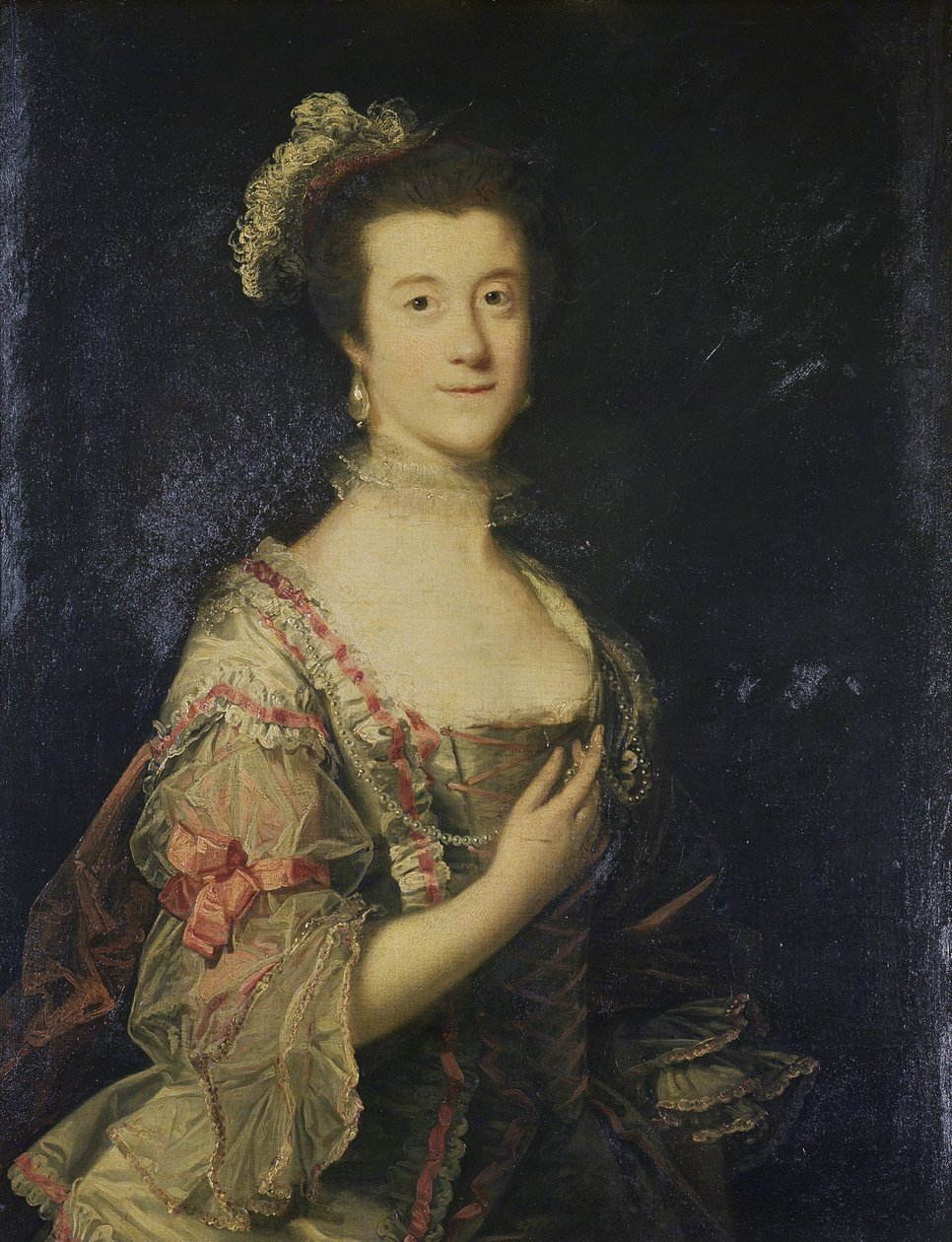Anne Stanley (ca. 1725-1803) senere Lady Mendip, 1755 af Joshua Reynolds