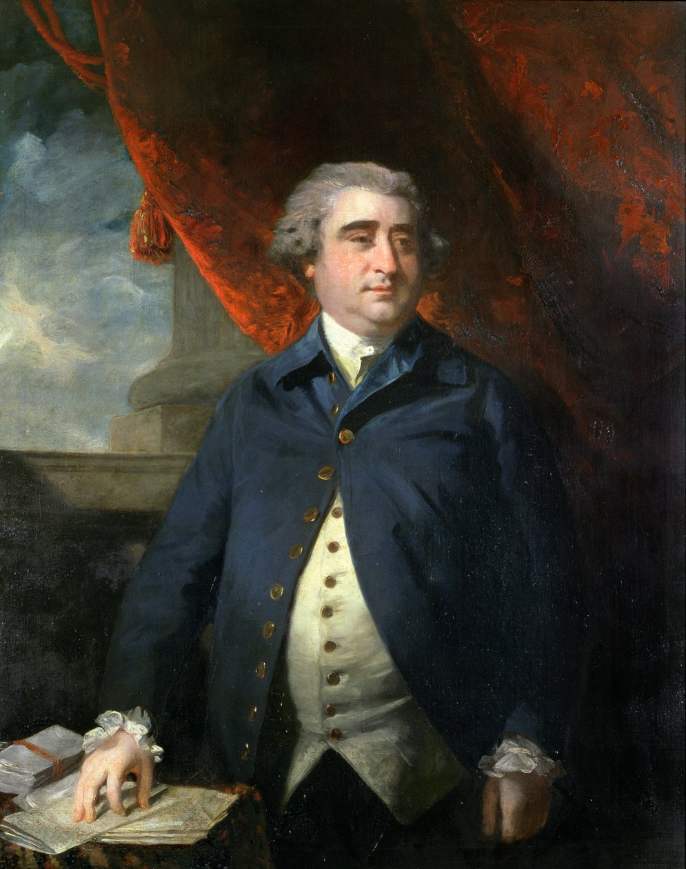 Charles James Fox (1749-1906) 1782 af Joshua Reynolds