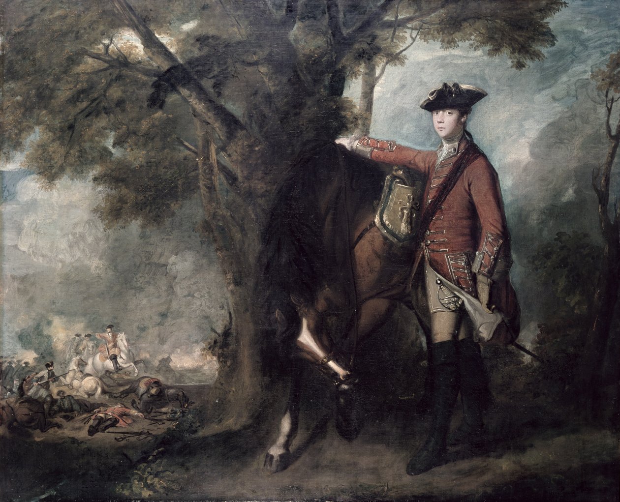 Cornet Nehemiah Winter, 11th Dragons, 1759 af Joshua Reynolds