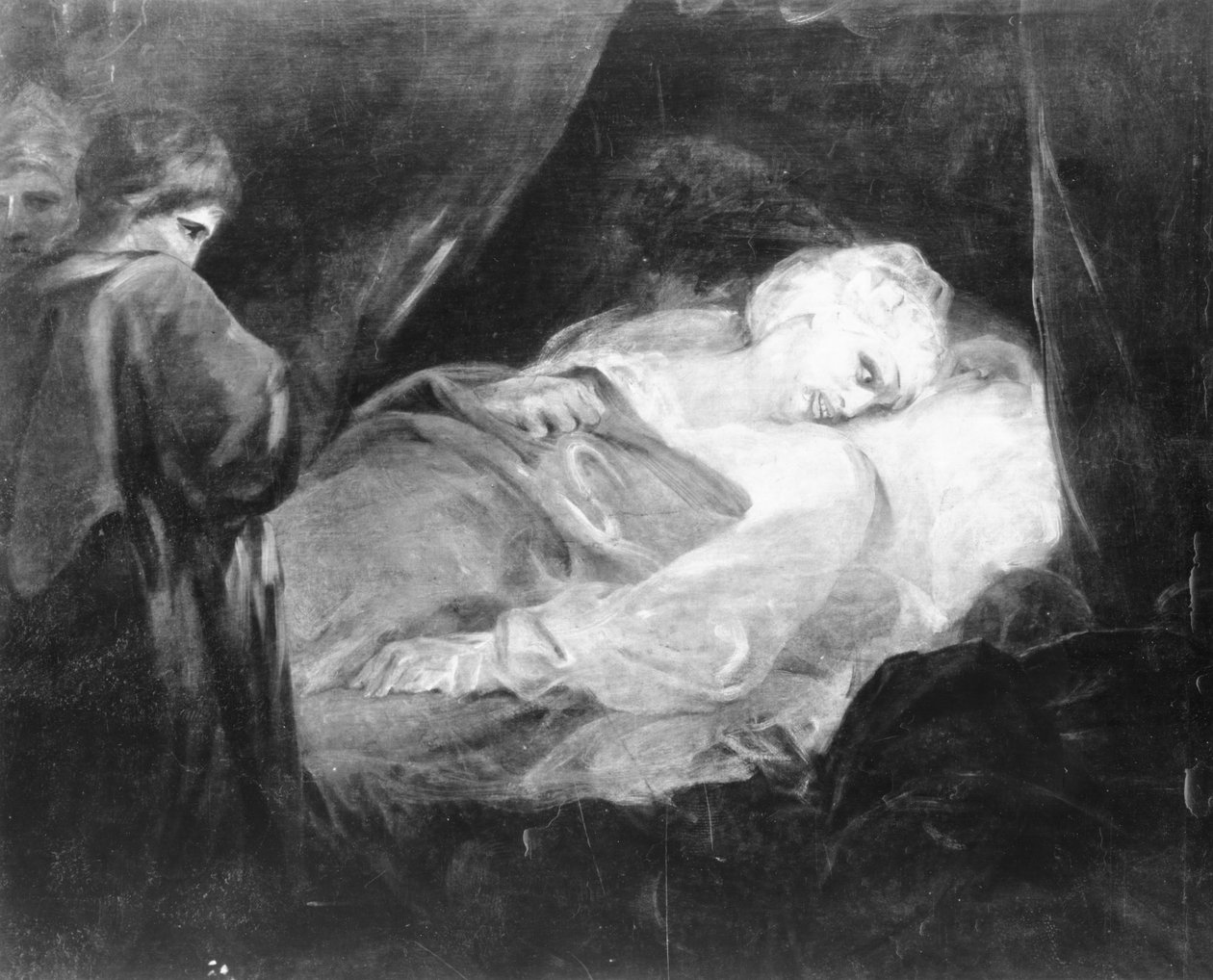 Kardinal Beauforts død af Joshua Reynolds