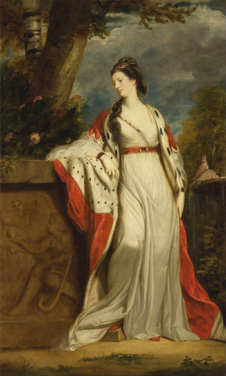 Elizabeth Gunning, hertuginde af Hamilton og Argyll af Joshua Reynolds