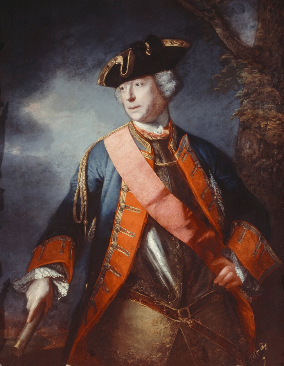 Feltmarskal Jean Louis Ligonier (1680-1770) c.1755 af Joshua Reynolds
