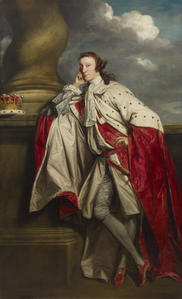 James, 7. jarl af Lauderdale af Joshua Reynolds