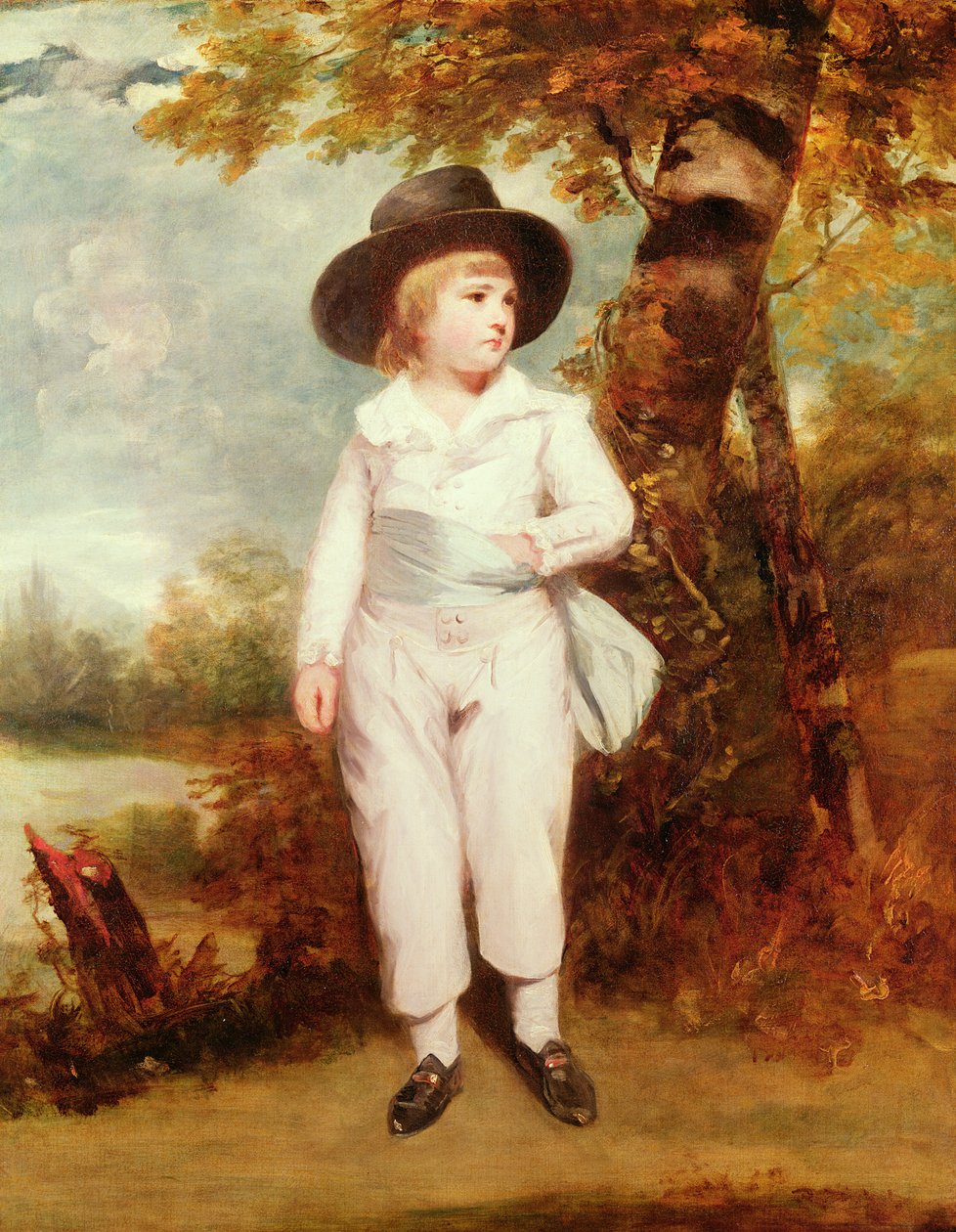 John Charles Spencer, Viscount Althorp, 1786 af Joshua Reynolds