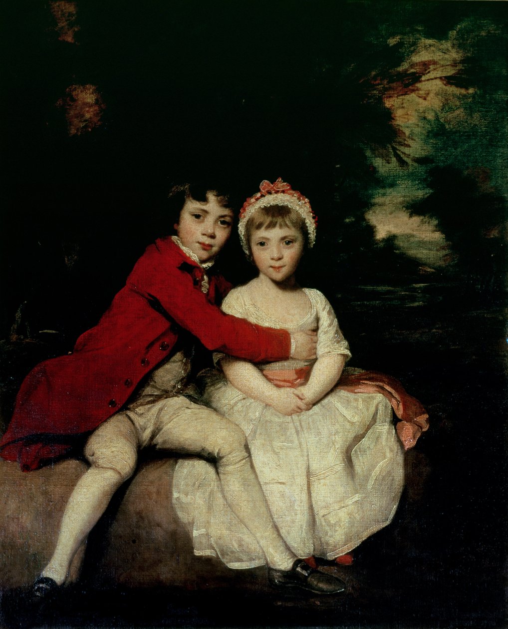 John Parker og hans søster Theresa, 1779 af Joshua Reynolds