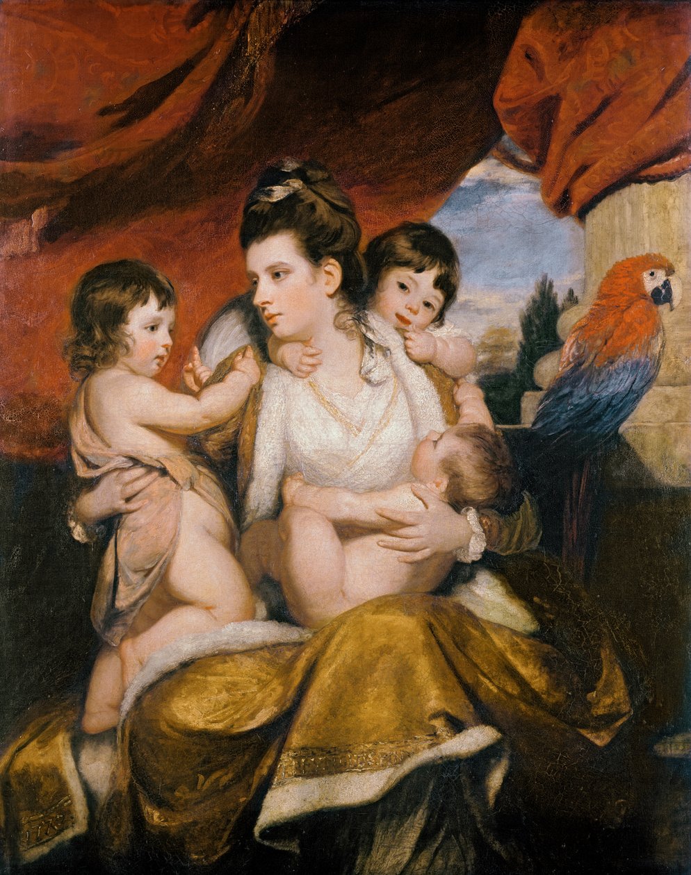 Lady Cockburn og hendes tre ældste sønner, 1773 af Joshua Reynolds