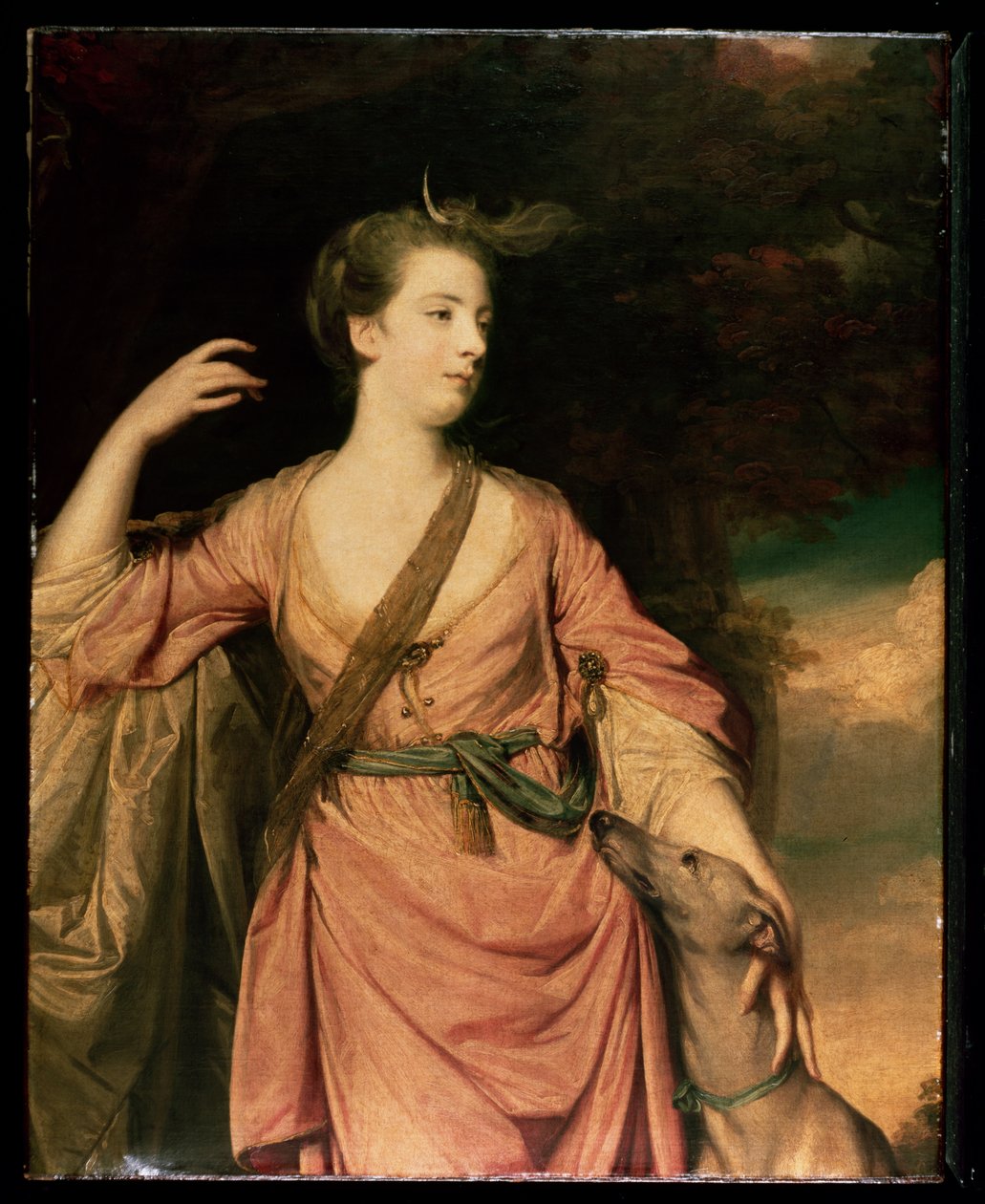 Lady Dawson ca. 1763 af Joshua Reynolds