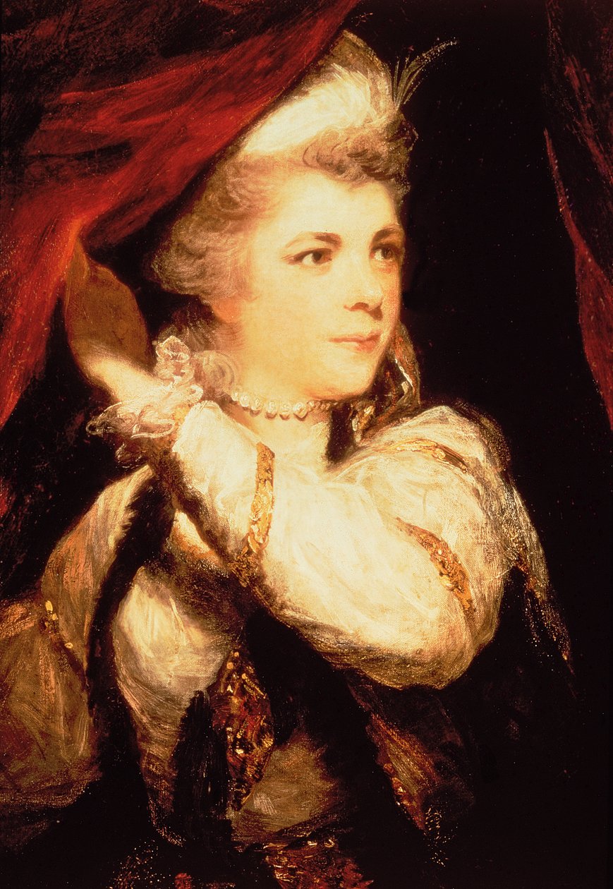 Fru Abington som Roxana 1782-3 af Joshua Reynolds