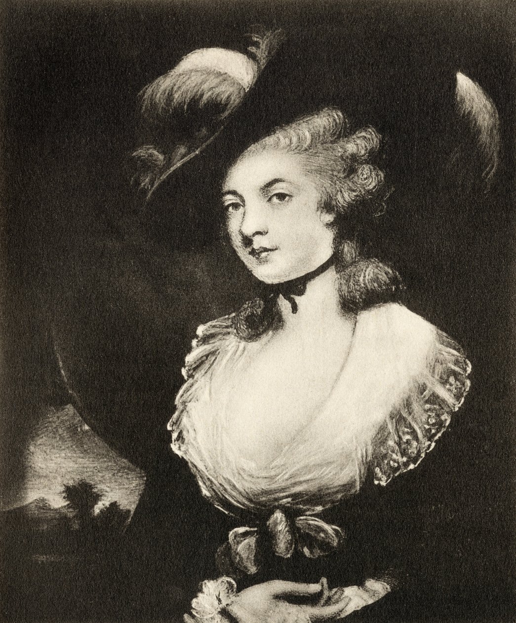 Fru Mary Robinson af Joshua Reynolds
