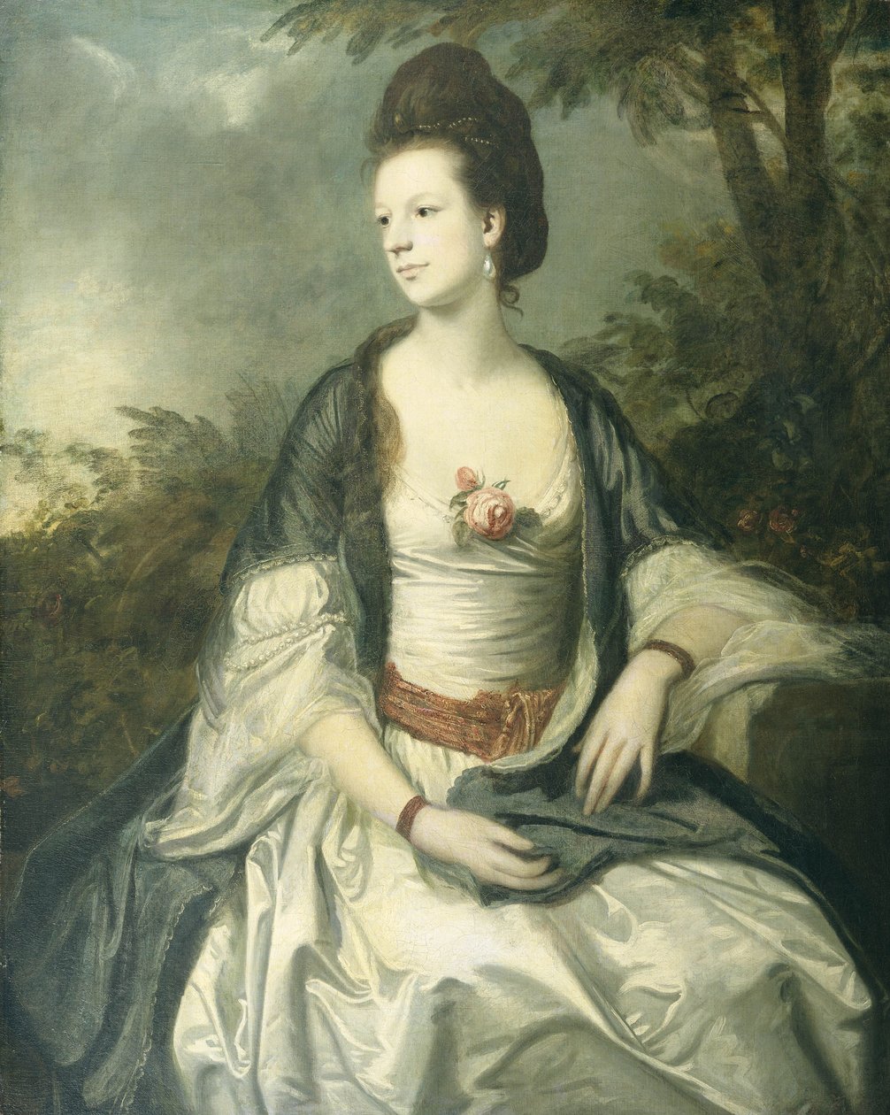 Portræt af Lady Cecil Rice af Joshua Reynolds