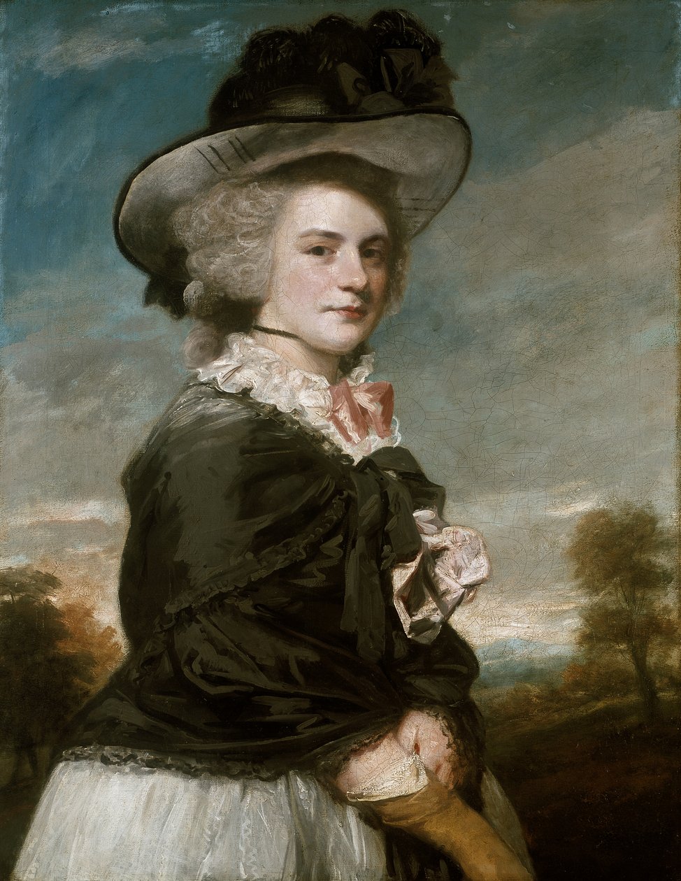 Portræt af Miss Keppel, derefter Mrs Thomas Meyrick, 1782 af Joshua Reynolds