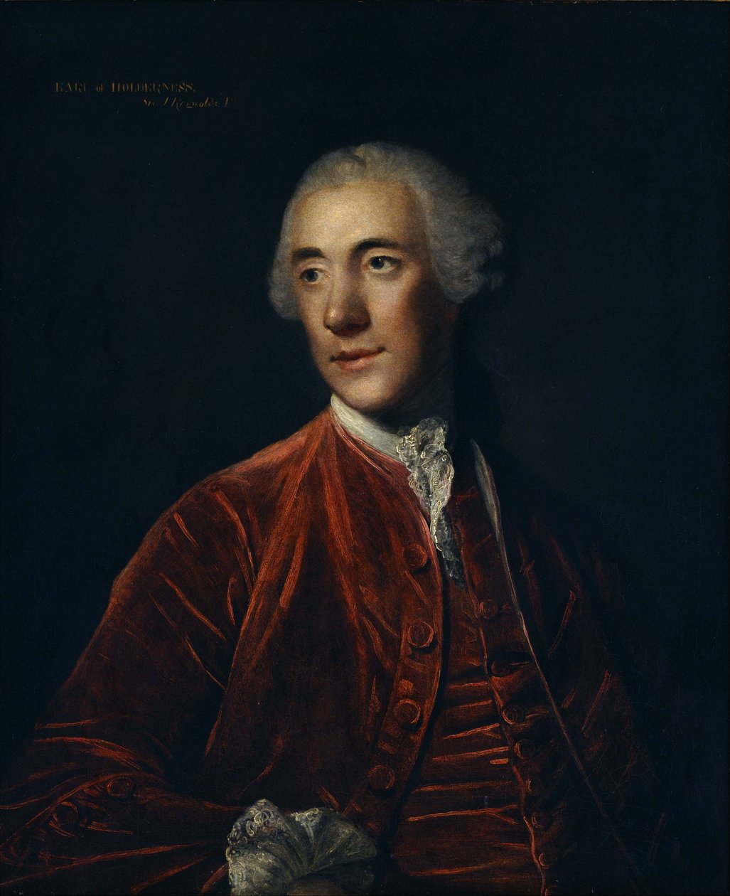 Robert d’Arcy, 4. jarl af Holderness af Joshua Reynolds