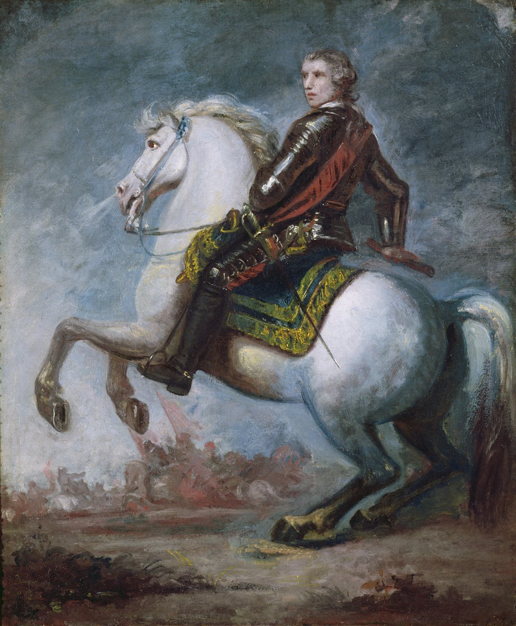 Sir Jeffrey Amherst (1717-97) ca. 1768 af Joshua Reynolds