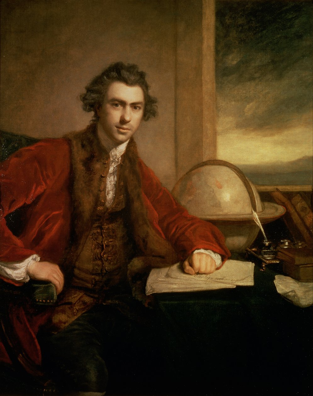 Sir Joseph Banks (1743-1820), 1771-72 af Joshua Reynolds