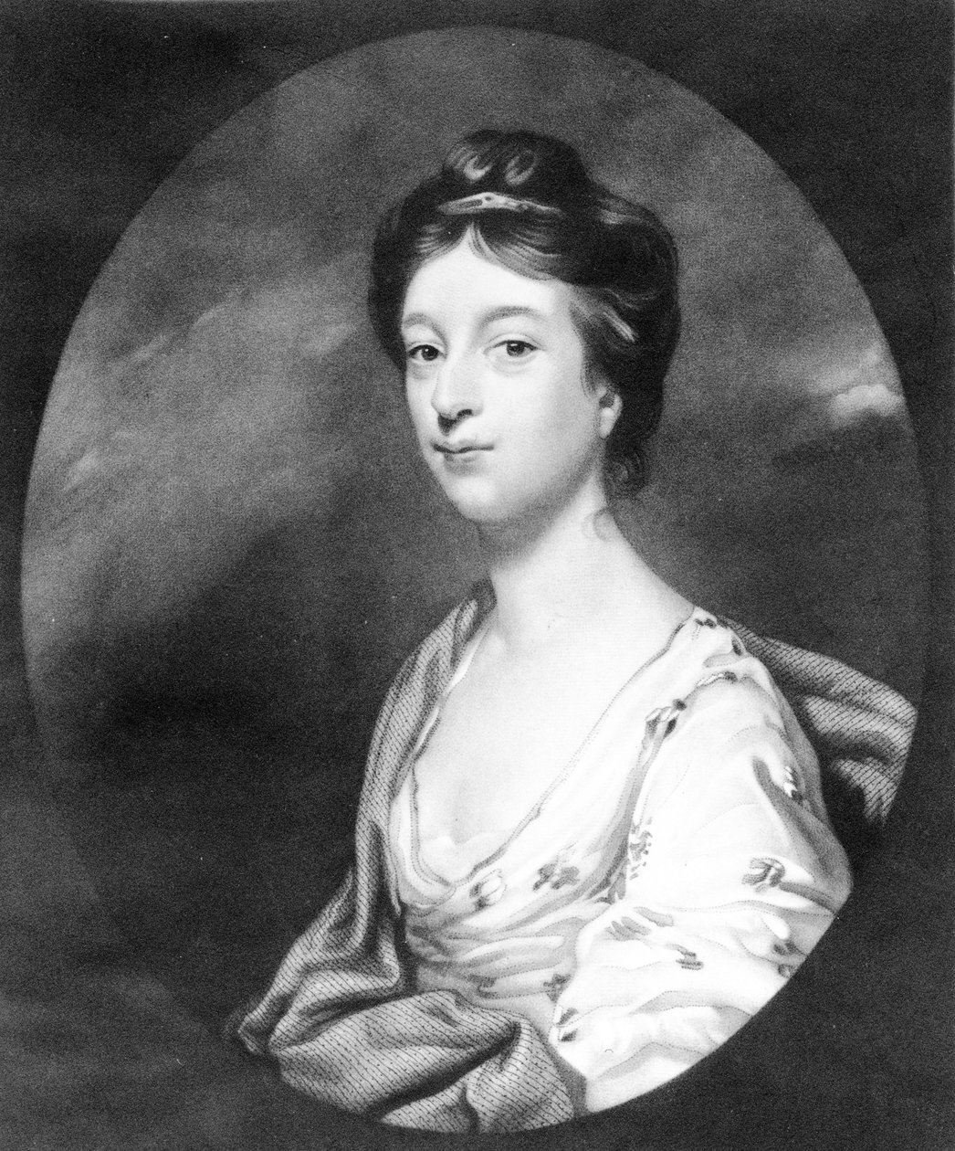 Susanna Taylor, graveret af Charles Algernon Tomkins, 1862 af Joshua Reynolds