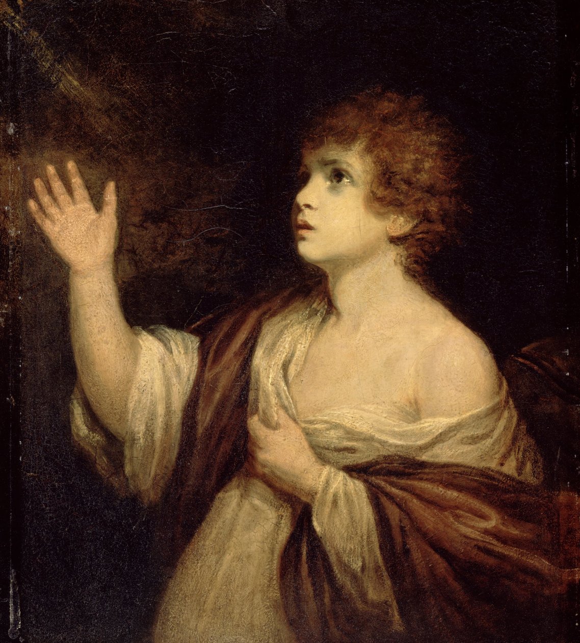 Kaldelsen af Samuel af Joshua Reynolds