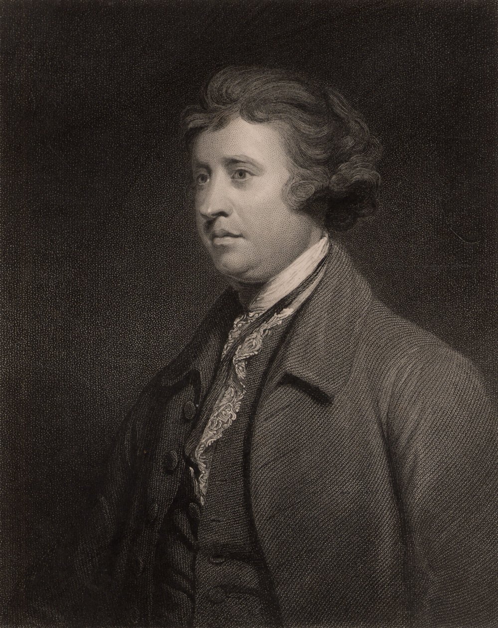 Edmund Burke (1729-1797) af Joshua (after) Reynolds