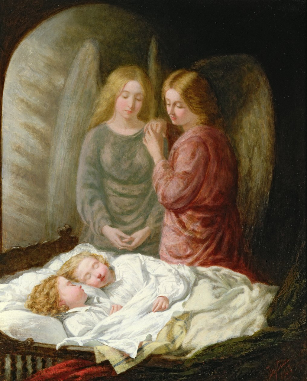 Skytsenglene af Joshua Hargrave Sams Mann