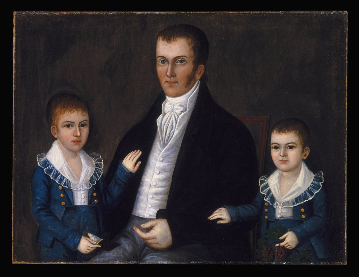 John Jacob Anderson og sønner, John og Edward af Joshua Johnson