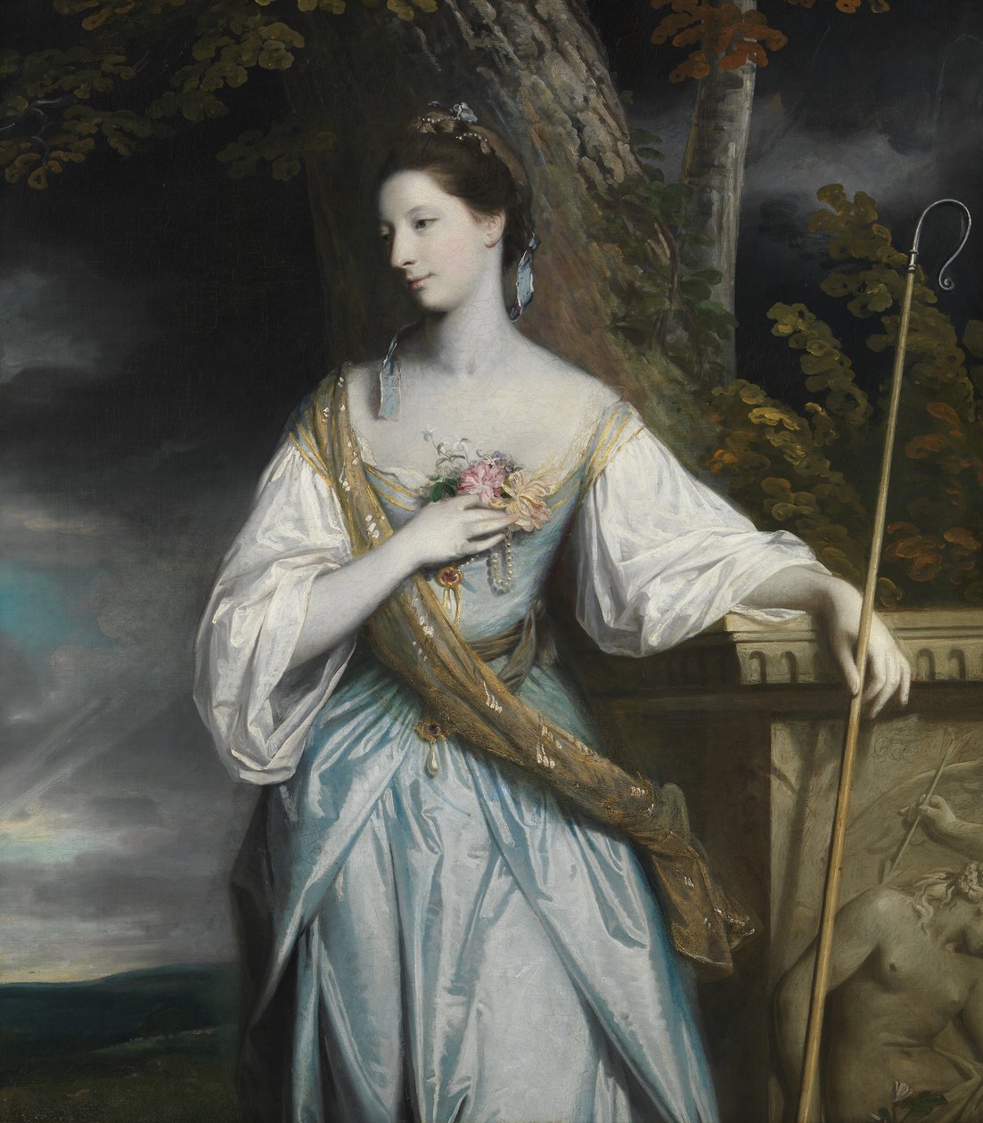 Anne Dashwood 1743-1830, senere grevinde af Galloway, 1764. af Joshua Reynolds