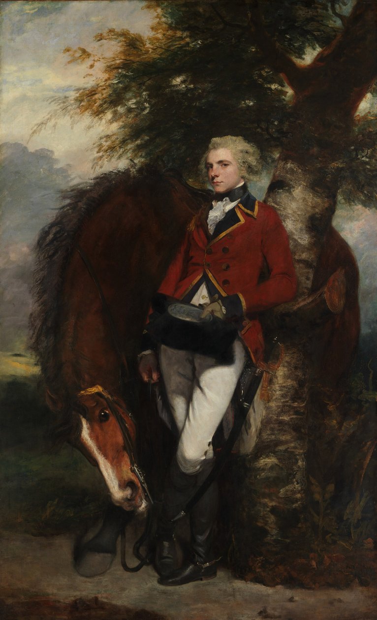Kaptajn George K.H.Coussmaker, 1782 af Joshua Reynolds