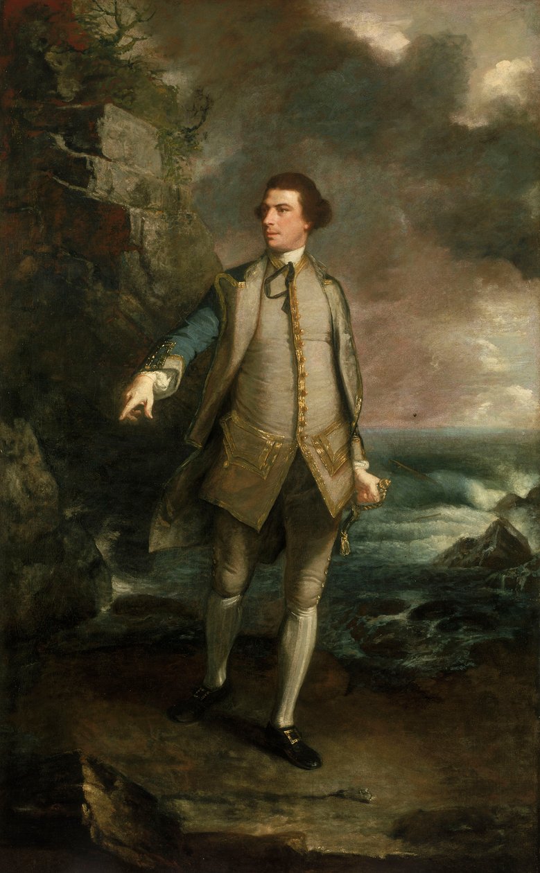 Kaptajn Augustus Keppel (1725-1786) af Joshua Reynolds