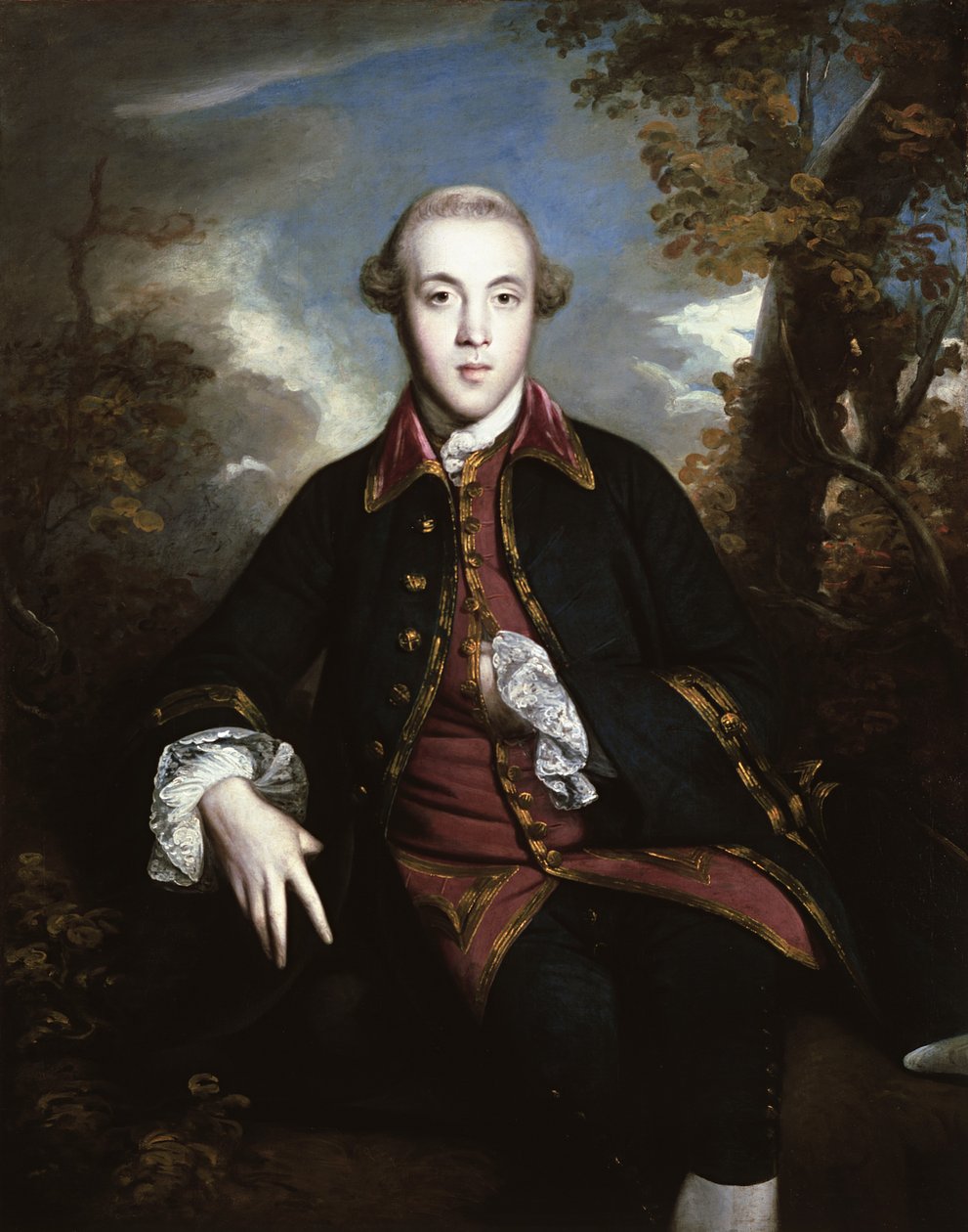 Charles Brandling (olie på lærred) af Joshua Reynolds