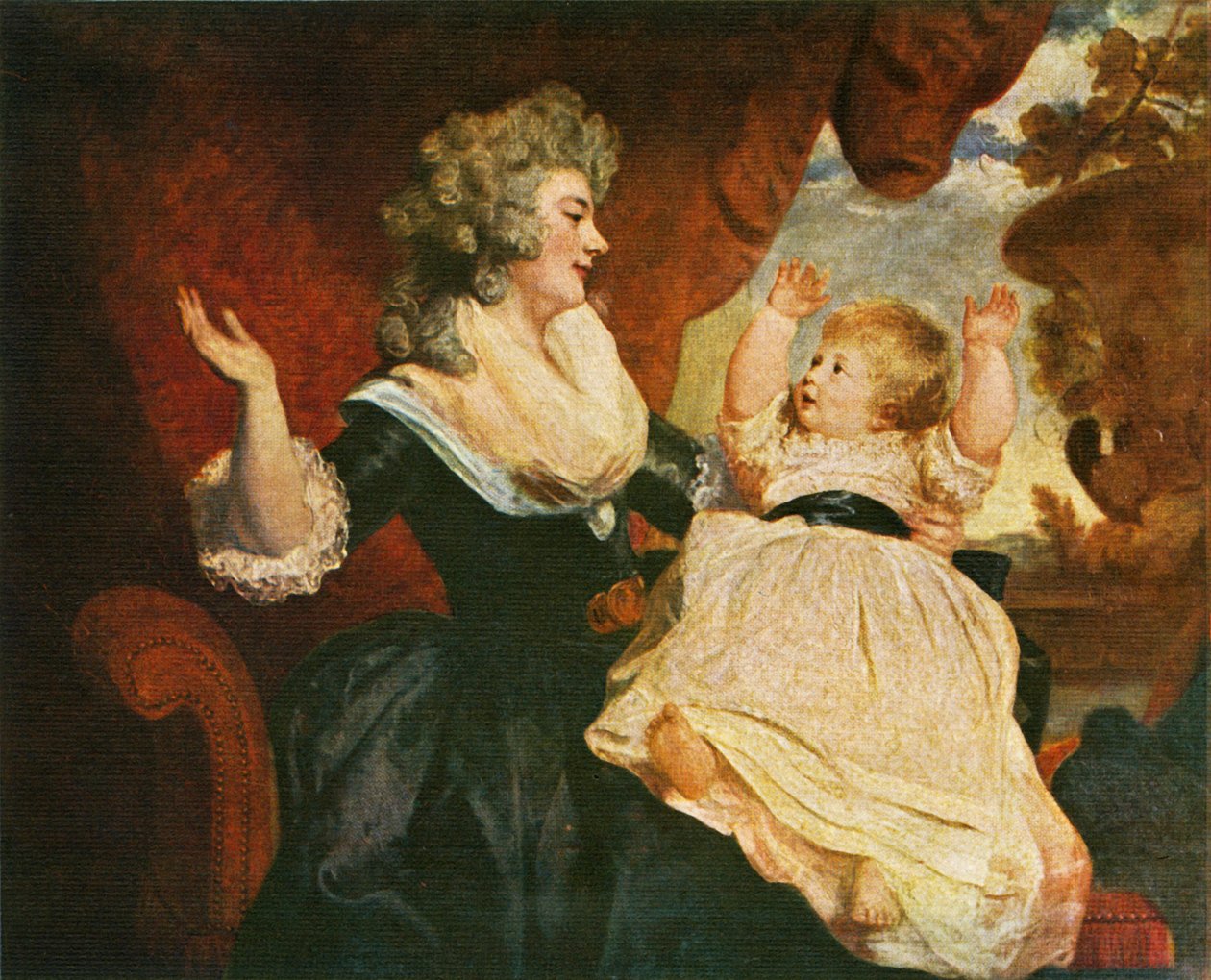 Hertuginde af Devonshire og barn, c1786, c1912 af Joshua Reynolds