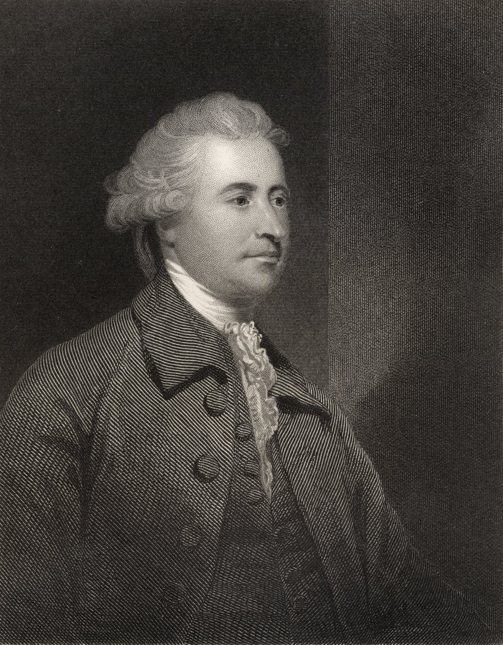 Edmund Burke, graveret af H. Robinson, fra 