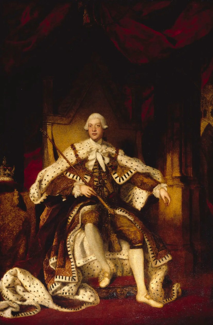 George III (1738-1820) af Joshua Reynolds
