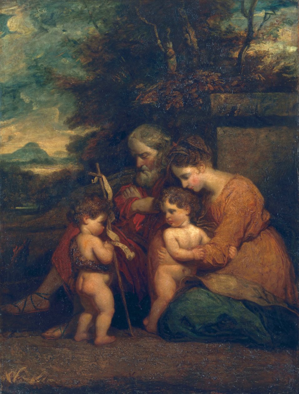 Den hellige familie af Joshua Reynolds