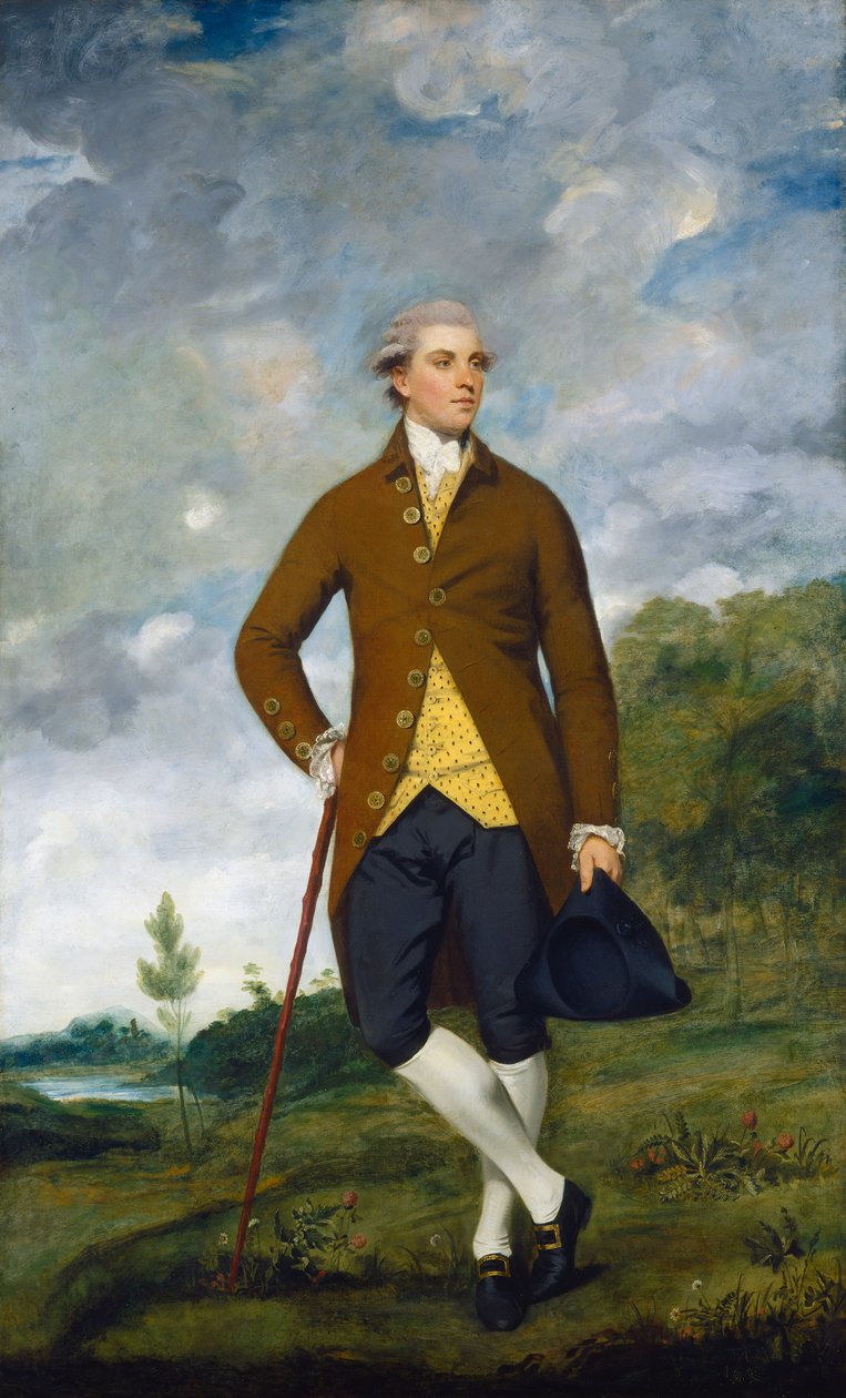 John Musters, 1777-c.1780 af Joshua Reynolds
