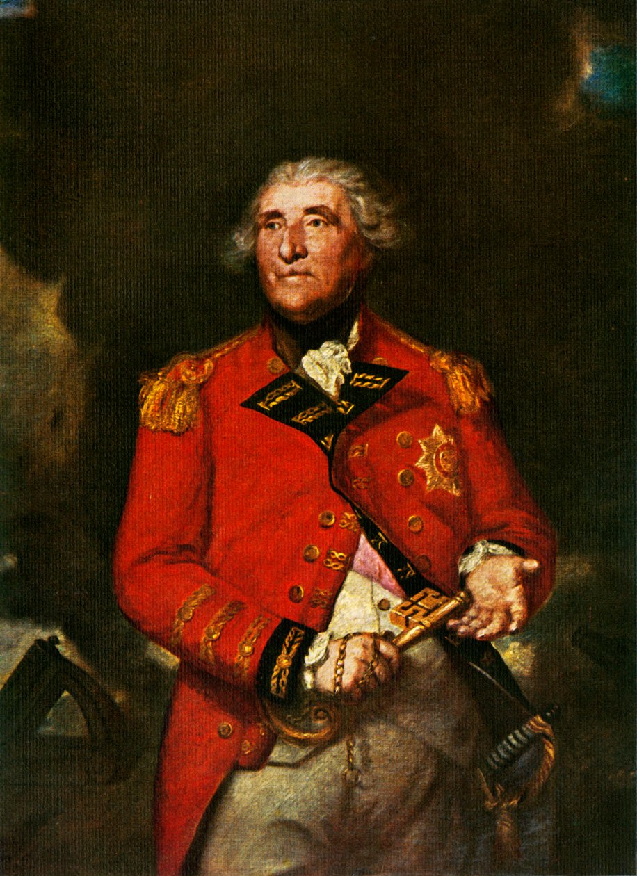 Lord Heathfield, 1787, c1912 af Joshua Reynolds