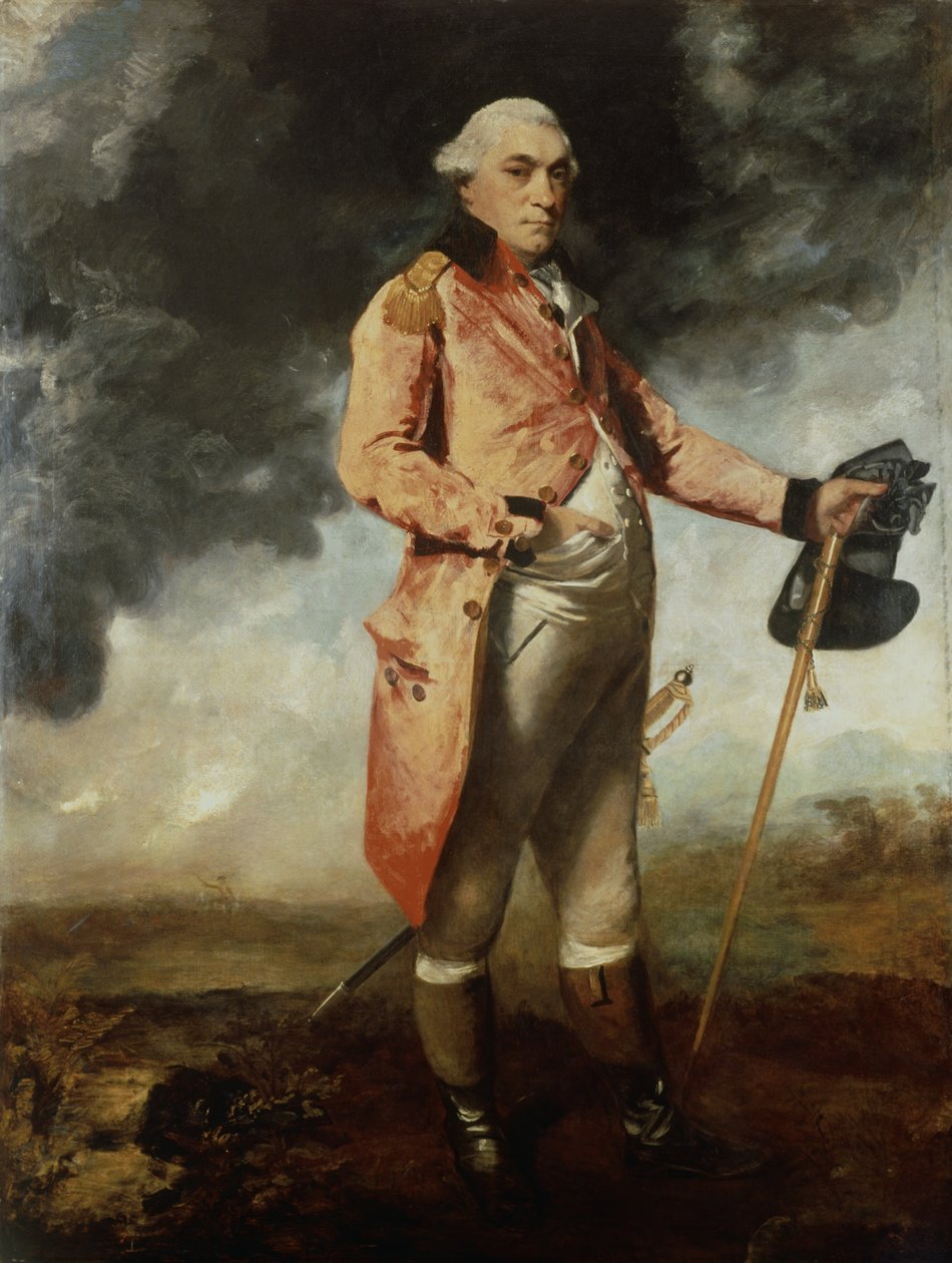 Generalmajor George Catchmaid Morgan af Joshua Reynolds