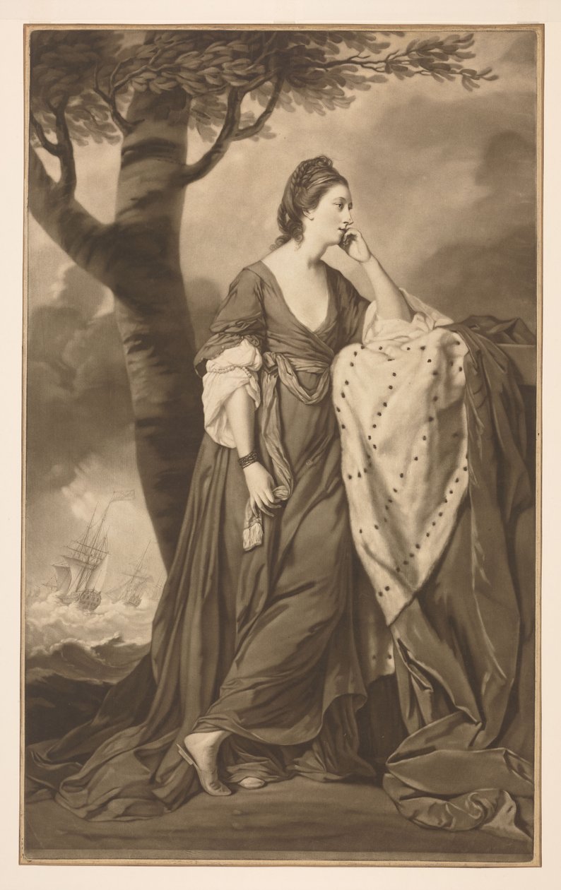 Mary Bertie, hertuginde af Ancaster og Kesteven af Joshua Reynolds